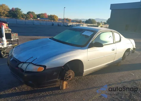 2002 Chevrolet Monte Carlo Ls из США, поврежденный, VIN 2G1WW12E429152923